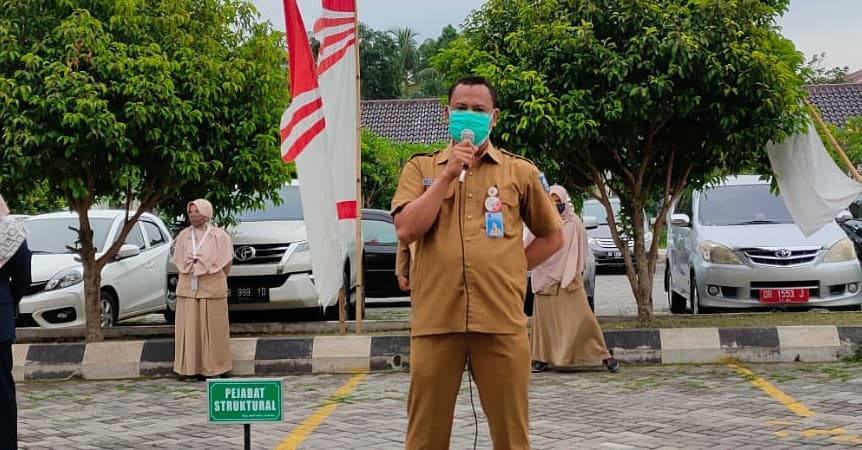 SINGGUNG KEDISIPLINAN, KABAG TU INGATKAN CIVITAS HOSPITALIA DENGAN PP 53